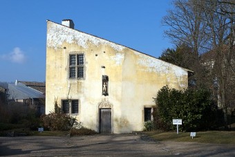 Jeanne' d'Arcs weißes, mittelalterliches Geburtshaus in Domrémy