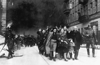 Bild des Aufstands im Warschauer Ghetto: Die SS räumt das Ghetto