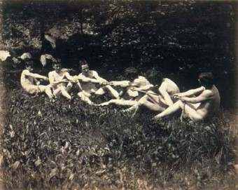 nackte-studenten-tauziehen-Thomas-Eakins 1883