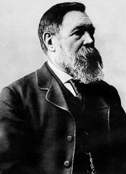 Friedrich Engels Portrait von Friedrich Engels
