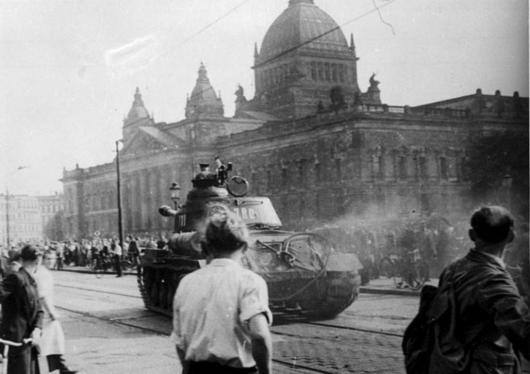 DDR Volksaufstand in Leipzig, um den 17. Juni 1953